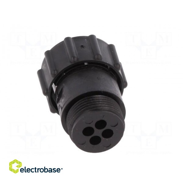 Plug | male | PIN: 4 | w/o contacts | CPC Series 1 | for cable | size 11 image 5