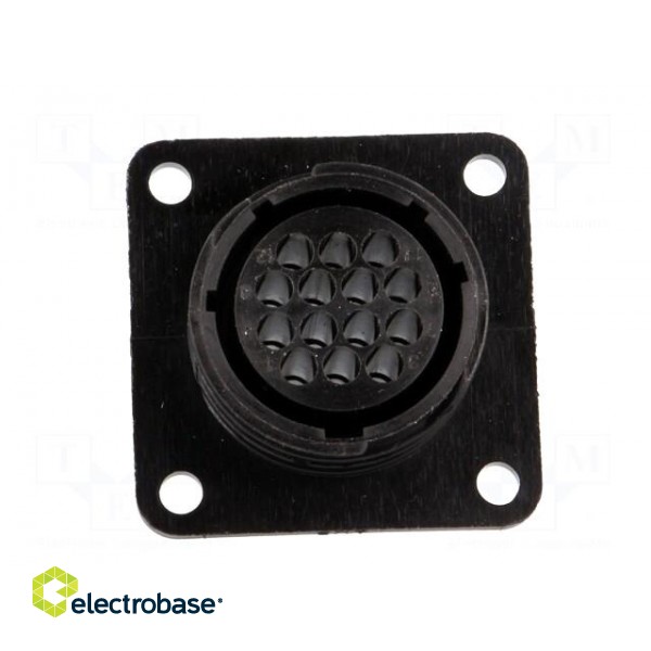 Socket | female | PIN: 14 | w/o contacts | CPC Series 1 | Case: size 17 image 9
