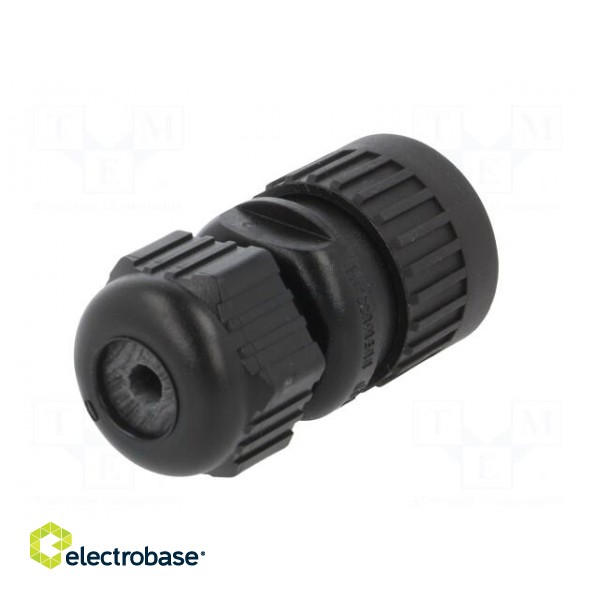 Connector: circular | female | IP67 | CA | for cable | straight paveikslėlis 6