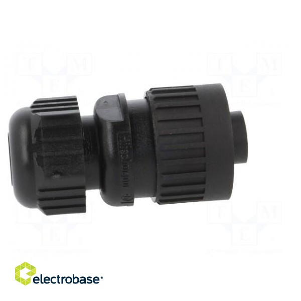 Connector: circular | female | IP67 | CA | for cable | straight paveikslėlis 7
