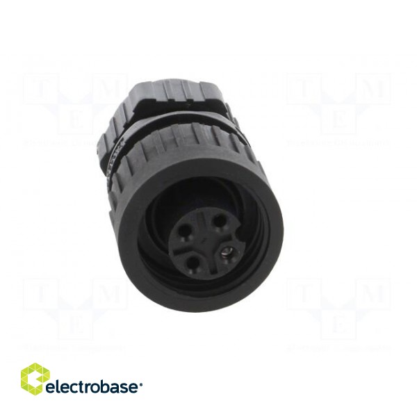 Connector: circular | female | IP67 | CA | for cable | straight paveikslėlis 9