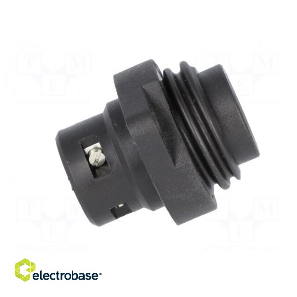 Connector: circular | socket | male | IP67 | CA | PIN: 4(3+1) | 3+PE | 400V image 7