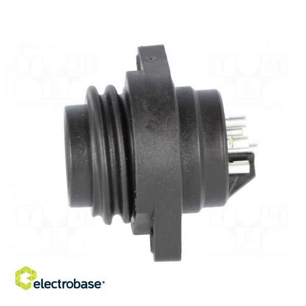 Connector: circular | socket | male | IP67 | CA | PIN: 7(6+1) | 6+PE | 250V image 3