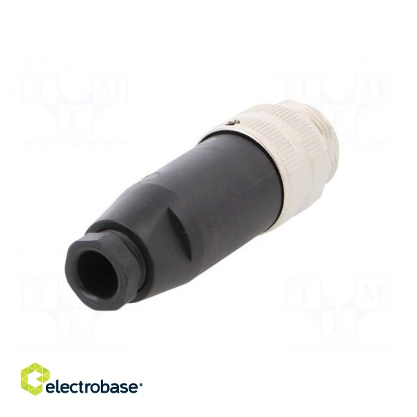 Plug | 7/8" | male | PIN: 5 | straight | for cable | 9A | IP67 | 250V | 6÷8mm image 6