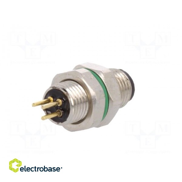 Connector: M5 | socket | male | THT | PIN: 3 | IP67 | 60V | 1A image 6
