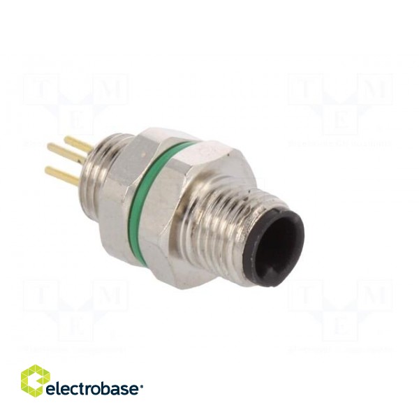 Connector: M5 | socket | male | THT | PIN: 3 | IP67 | 60V | 1A image 8
