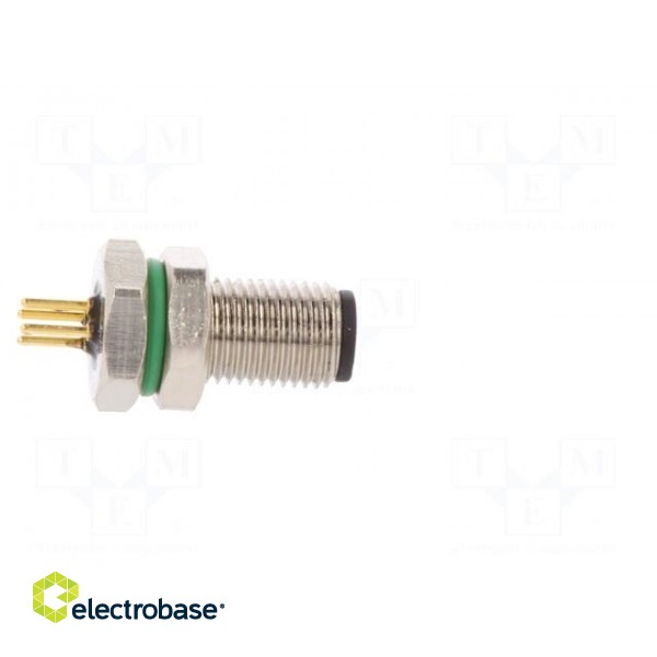 Connector: M5 | socket | male | THT | PIN: 4 | IP67 | 60V | 1A фото 7