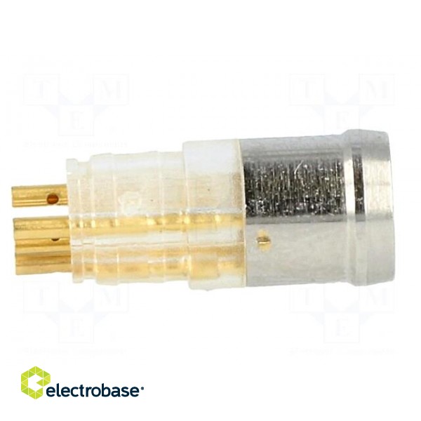 Connector: circular | male | PIN: 4 | for molding,for cable | 3A | 30V фото 7