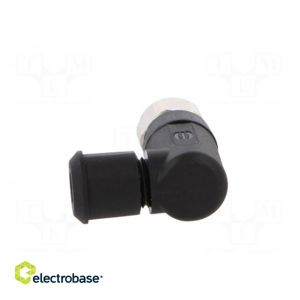 Connector: M8 | female | PIN: 3 | angled 90° | for cable | plug | 4A | IP67 image 5
