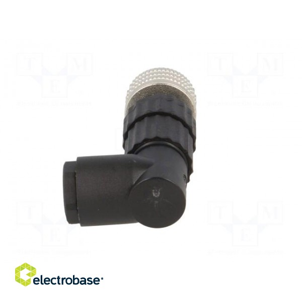 Connector: M8 | female | PIN: 3 | angled 90° | for cable | plug | E | 4A image 5