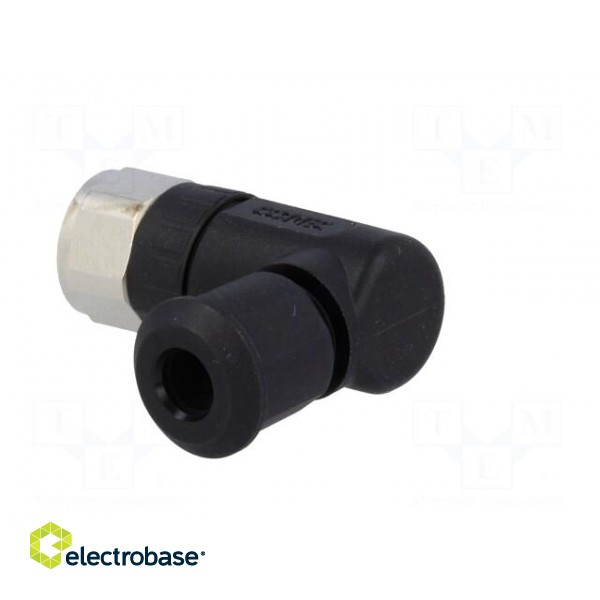 Connector: M8 | female | PIN: 3 | angled 90° | for cable | plug | IP67 фото 4