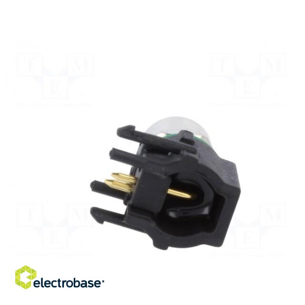 Connector: M8 | female | PIN: 3 | angled 90° | for panel mounting | 3A paveikslėlis 5