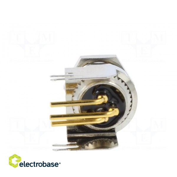 Connector: M8 | female | PIN: 3 | angled 90° | on PCBs | socket | 4A | IP68 image 5