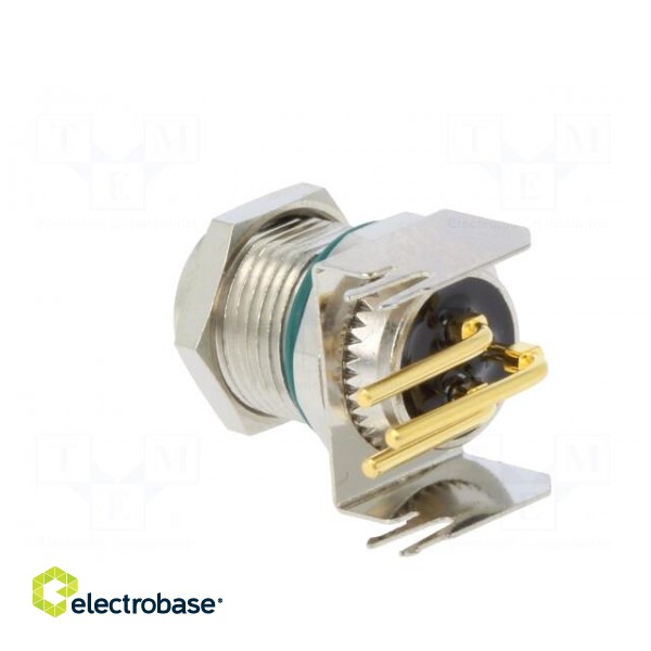 Connector: M8 | female | PIN: 3 | angled 90° | socket | 4A | IP68 | 60V image 4