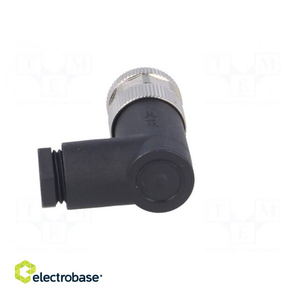 Connector: M8 | female | PIN: 3 | angled 90° | unshielded | for cable image 5