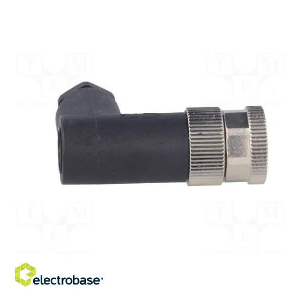 Connector: M8 | female | PIN: 3 | angled 90° | unshielded | for cable image 7