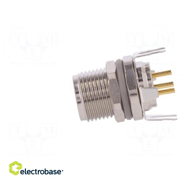 Connector: M8 | female | PIN: 3 | shielded | socket | IP67 | 60V image 3