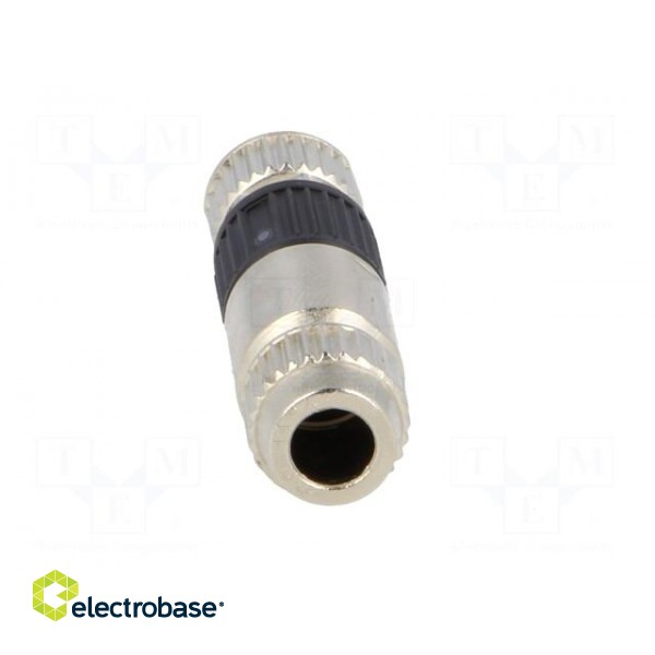 Connector: M8 | female | PIN: 3 | straight | for cable | plug | 4A | 32V image 5