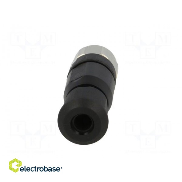 Connector: M8 | female | PIN: 3 | straight | for cable | plug | 4A | IP67 paveikslėlis 5