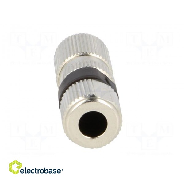 Connector: M8 | female | PIN: 3 | straight | for cable | plug | 4A | IP68 image 5