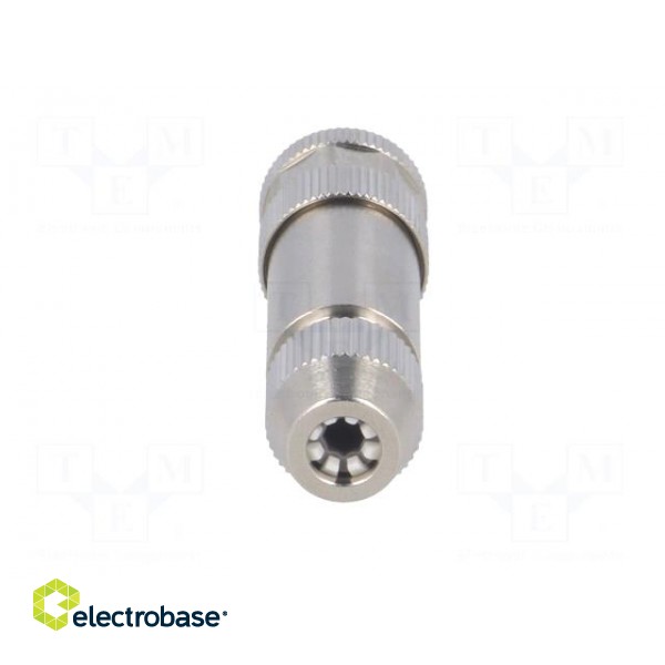 Connector: M8 | female | PIN: 3 | straight | shielded | for cable | plug image 5