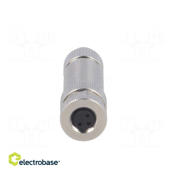 Connector: M8 | female | PIN: 3 | straight | shielded | for cable | plug image 9
