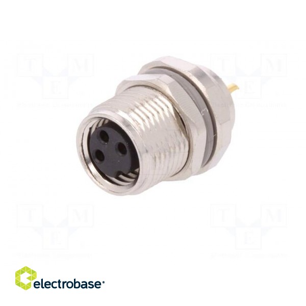 Connector: M8 | female | PIN: 3 | unshielded | socket | IP67 | 60V image 2