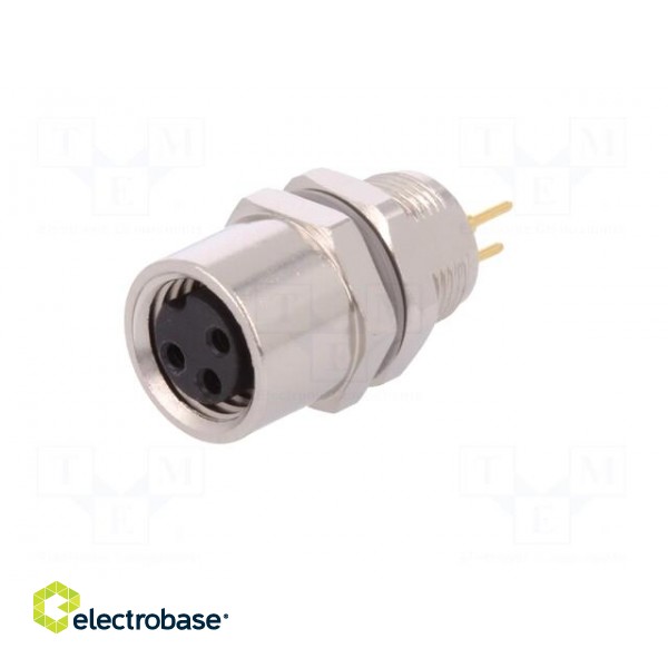 Connector: M8 | female | PIN: 3 | unshielded | socket | IP67 | 60V image 2