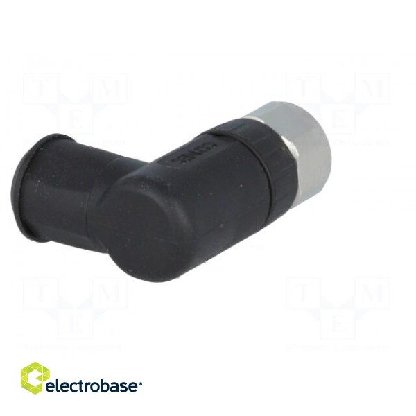 Connector: M8 | female | PIN: 4 | angled 90° | for cable | plug | IP67 фото 6