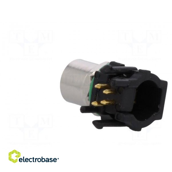 Connector: M8 | female | PIN: 4 | angled 90° | for panel mounting | 3A image 4
