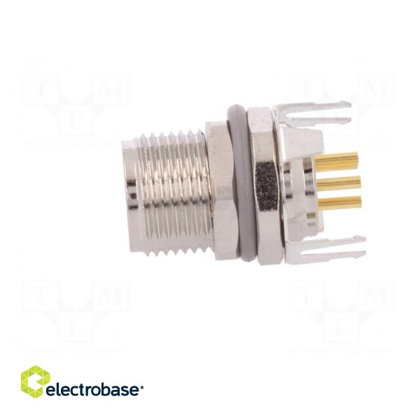 Connector: M8 | female | PIN: 4 | shielded | socket | IP67 | 30V image 3