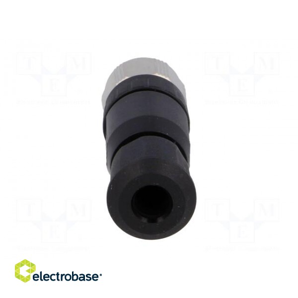 Connector: M8 | female | PIN: 4 | straight | for cable | plug | IP67 paveikslėlis 5