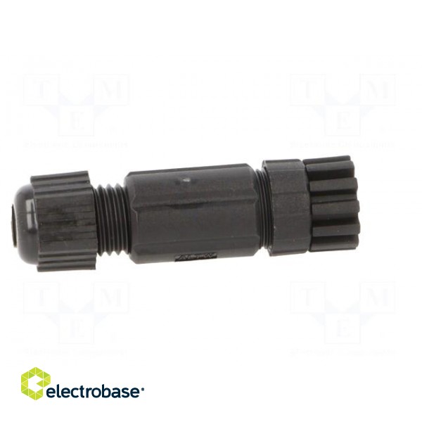 Connector: M8 | female | PIN: 4 | straight | for cable | plug | IP67 paveikslėlis 7