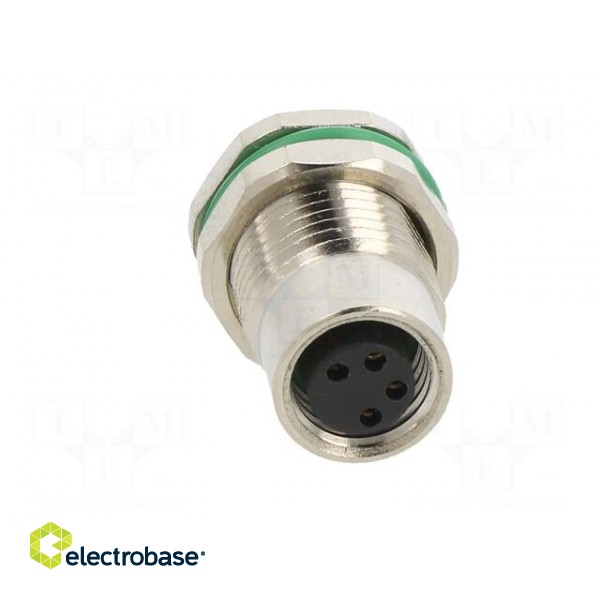 Connector: M8 | female | PIN: 4 | straight | for panel mounting | socket image 9