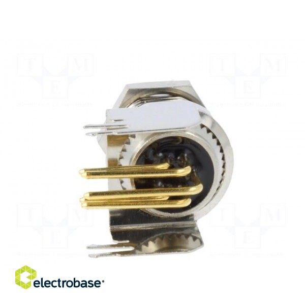 Connector: M8 | female | PIN: 5 | angled 90° | on PCBs | socket | 1.5A image 5