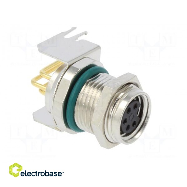 Connector: M8 | female | PIN: 5 | angled 90° | on PCBs | socket | 1.5A image 8