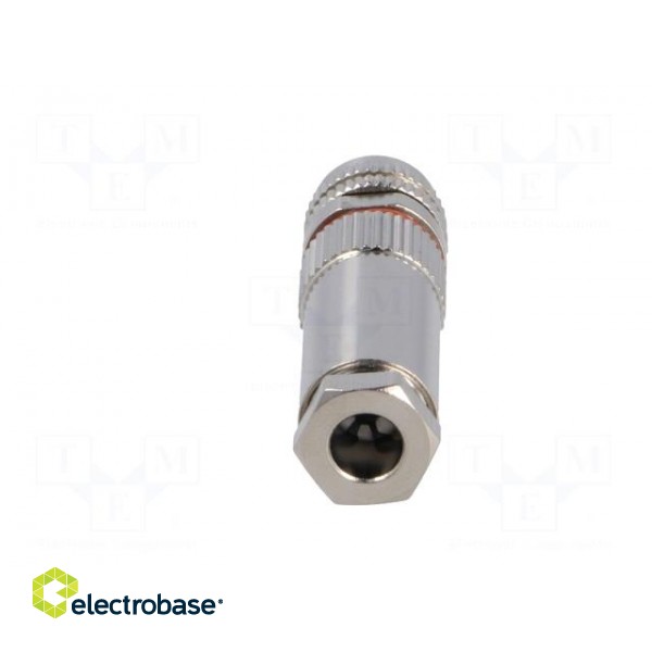 Connector: M8 | female | PIN: 5 | for cable | plug | 1.5A | IP67 | 30V фото 5