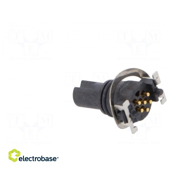 Connector: M8 | female | PIN: 6 | on PCBs | socket | Polarisation: A фото 4
