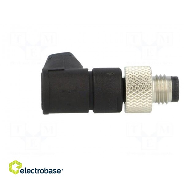 Connector: M8 | male | PIN: 3 | angled 90° | for cable | plug image 7