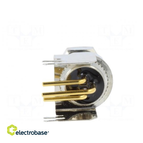 Connector: M8 | male | PIN: 3 | angled 90° | on PCBs | socket | 4A | IP68 paveikslėlis 5