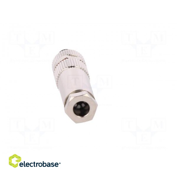 Connector: M8 | male | PIN: 3 | for cable | plug | 3A | IP67 | 60V paveikslėlis 5