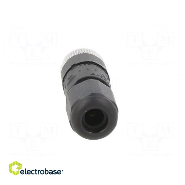 Connector: M8 | male | PIN: 3 | straight | for cable | plug | 3A | IP65 | 60V image 5