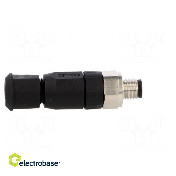 Connector: M8 | male | PIN: 3 | straight | for cable | plug | IP67 | 4÷5.5mm image 7