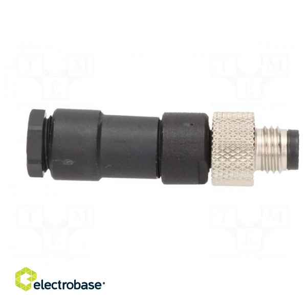 Connector: M8 | male | PIN: 3 | straight | for cable | plug | Nano-Change paveikslėlis 7