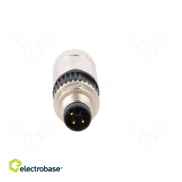 Connector: M8 | male | PIN: 3 | straight | for cable | plug | Slimline | 4A image 9