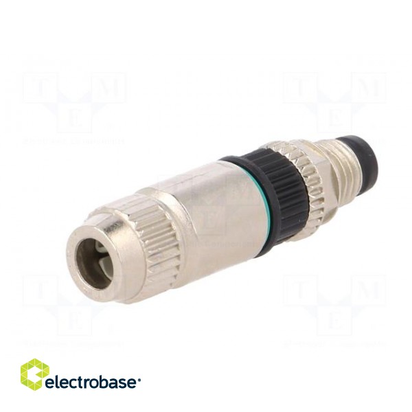 Connector: M8 | male | PIN: 3 | straight | for cable | plug | Slimline | 4A image 6