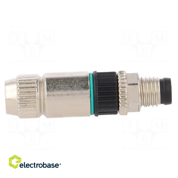 Connector: M8 | male | PIN: 3 | straight | for cable | plug | Slimline | 4A image 7