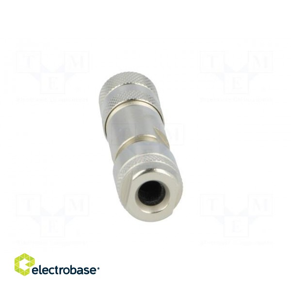 Connector: M8 | male | PIN: 3 | straight | shielded | for cable | plug paveikslėlis 5