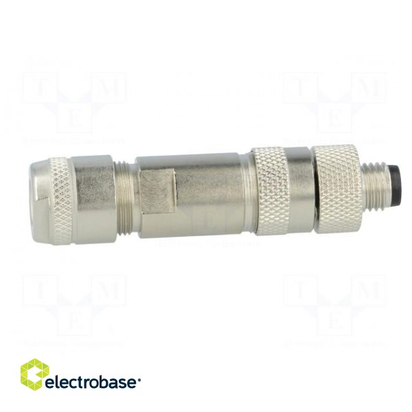 Connector: M8 | male | PIN: 3 | straight | shielded | for cable | plug paveikslėlis 7