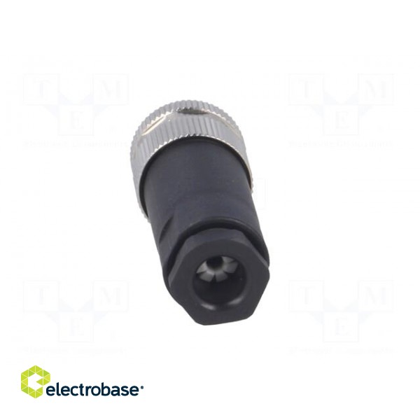Connector: M8 | male | PIN: 3 | straight | unshielded | for cable | plug image 5